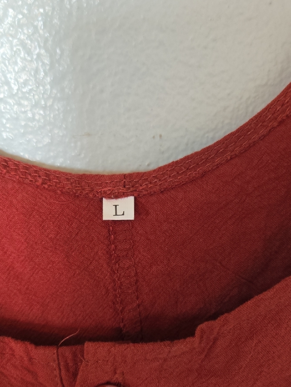 Amazon | Rust Red Shortalls Size Large - Picture 8 of 8